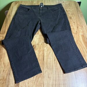 Travis Mathew Black Stretch Lightweight Jeans Pants Size 42x32 Golf Performance